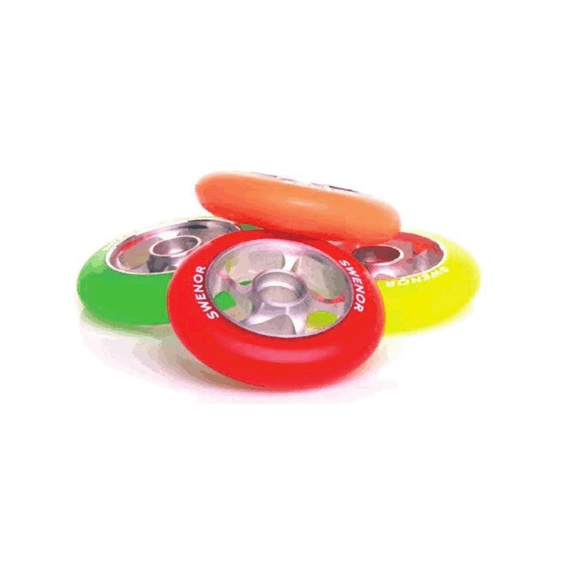 Roll'x / SWENOR Alu Five 100 Racing PU Rullskidor hjul Ø100x24mm Roll'x / SWENOR Alu Five 100 Racing PU Rullskidor hjul Ø100x24mm